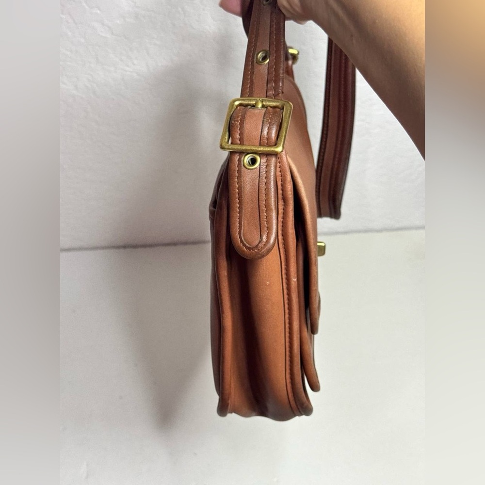 Vintage Coach Rambler’s Legacy Bag Brown - Picture 4 of 15